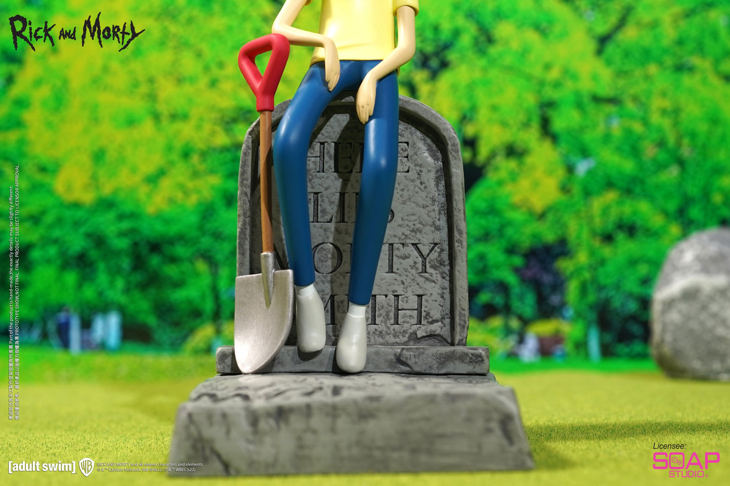 CA185 Rick and Morty - Tragedy Stone Magnetic Paperclip Holder