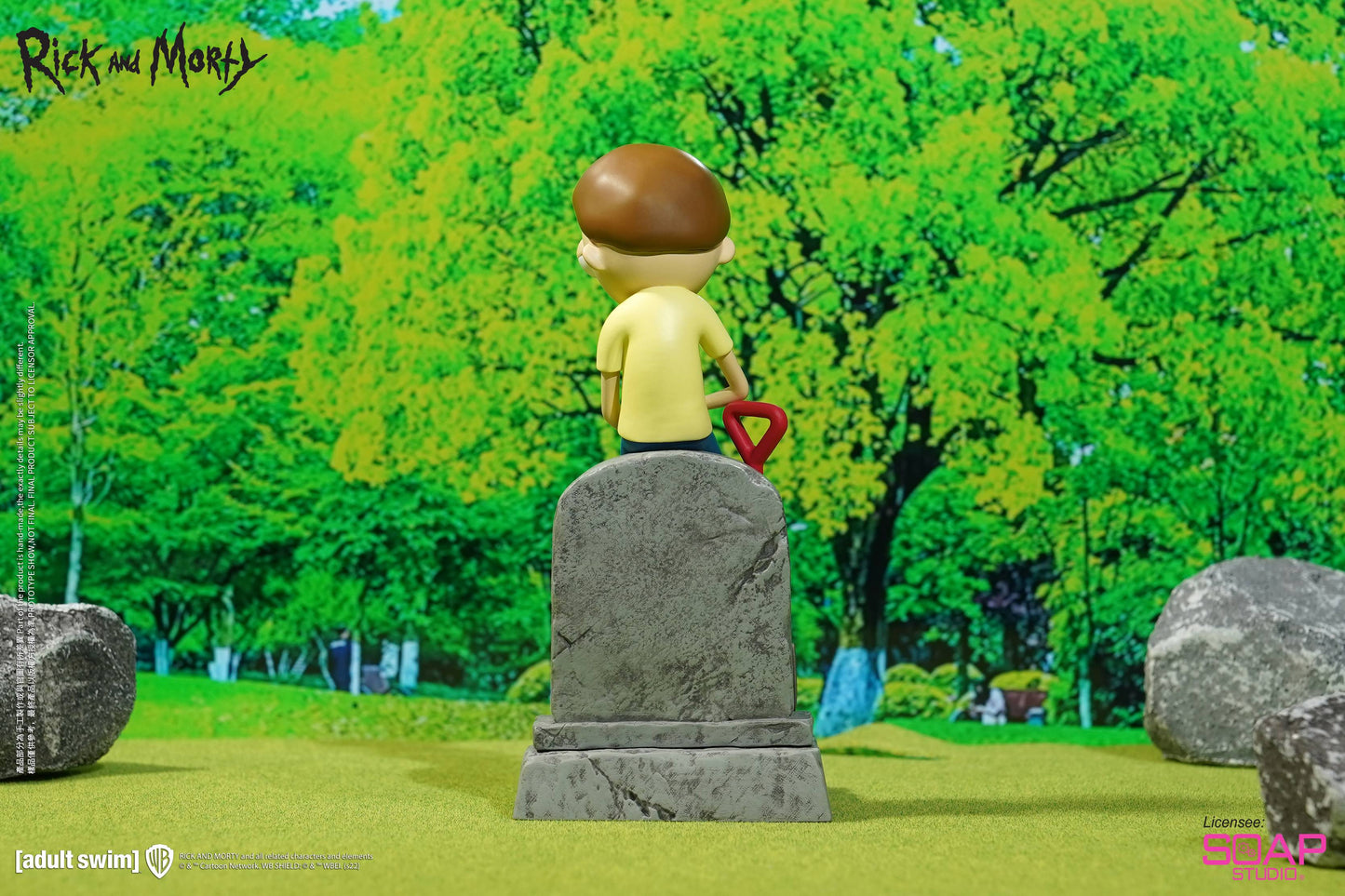 CA185 Rick and Morty - Tragedy Stone Magnetic Paperclip Holder
