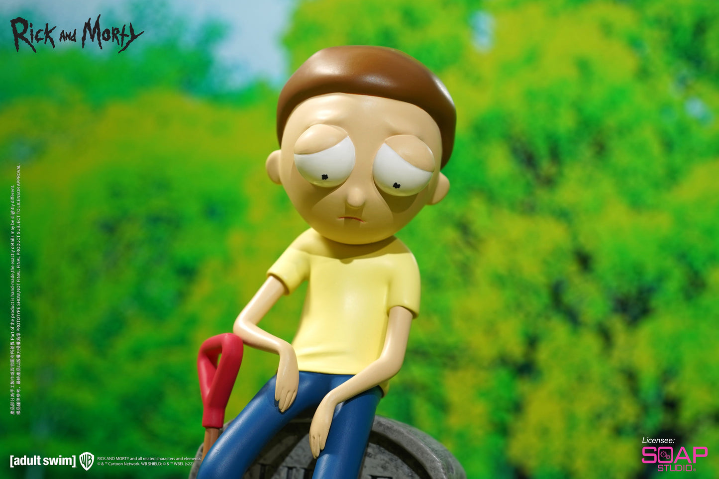 CA185 Rick and Morty - Tragedy Stone Magnetic Paperclip Holder