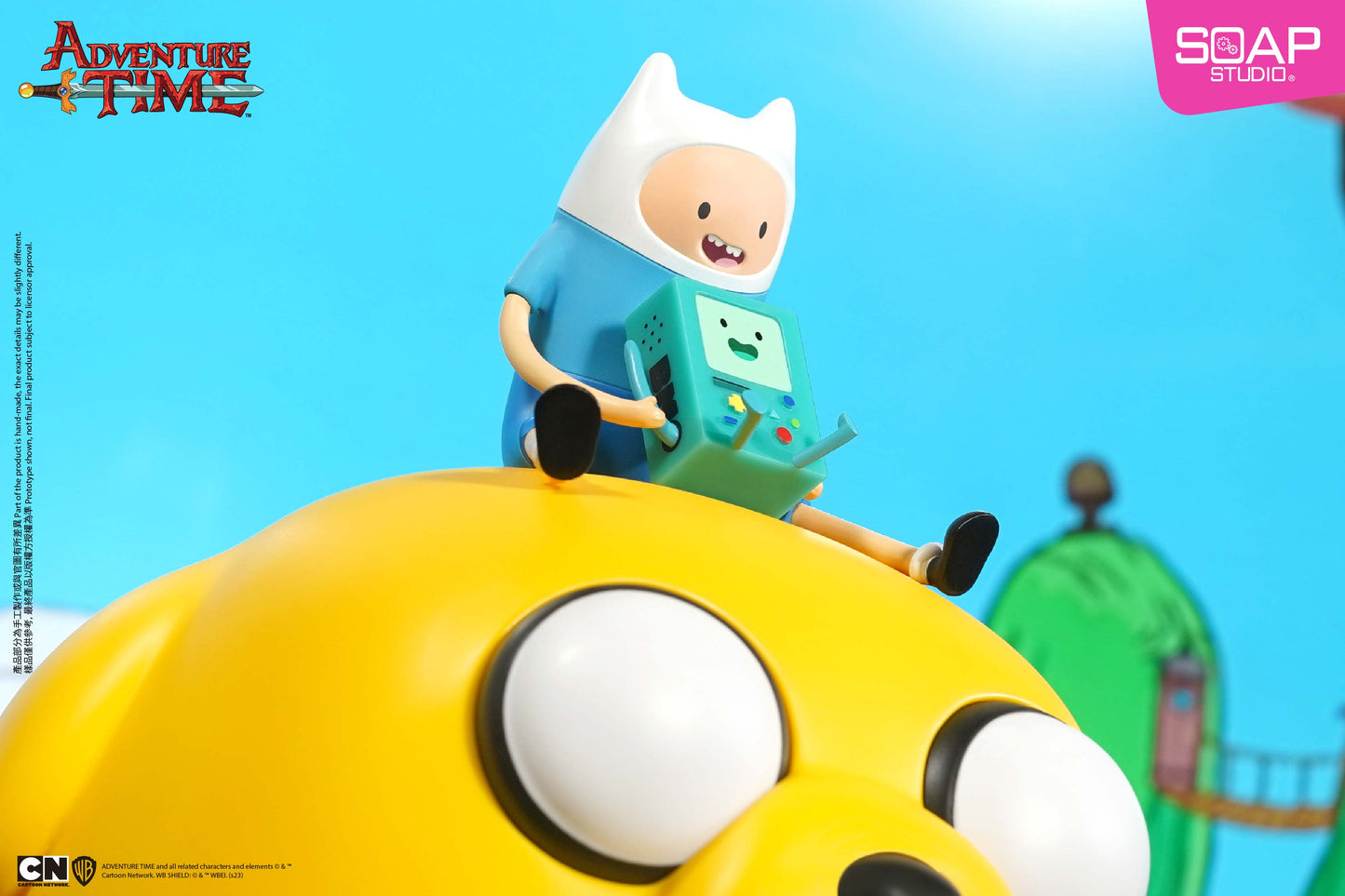 CA193 Adventure Time- Finn and Big Buddy Jake Figure