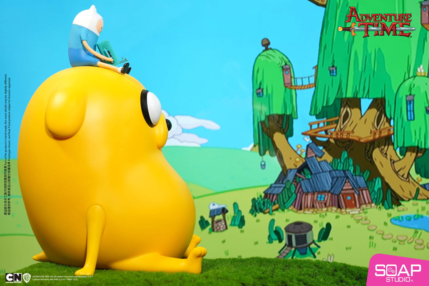CA193 Adventure Time- Finn and Big Buddy Jake Figure