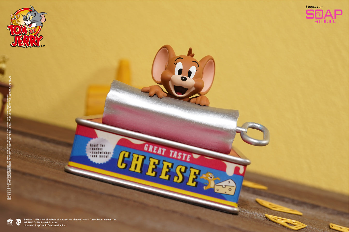 CA238 Tom and Jerry - Canned Jerry Paperclip Holder
