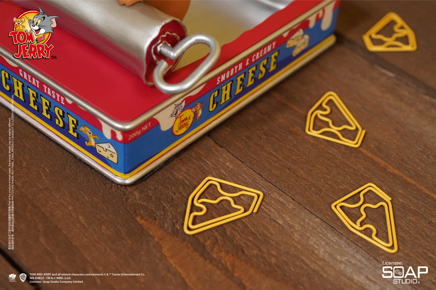 CA238 Tom and Jerry - Canned Jerry Paperclip Holder