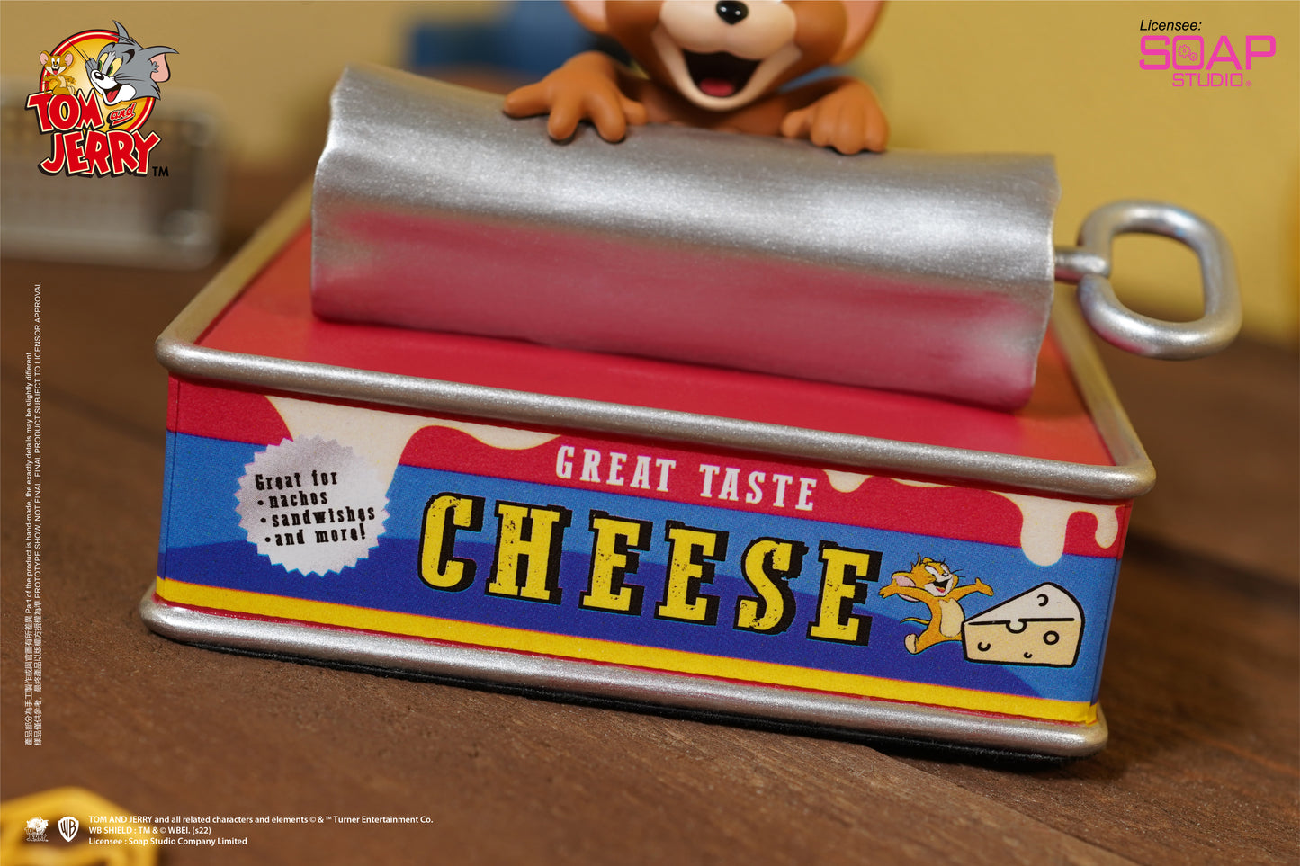CA238 Tom and Jerry - Canned Jerry Paperclip Holder