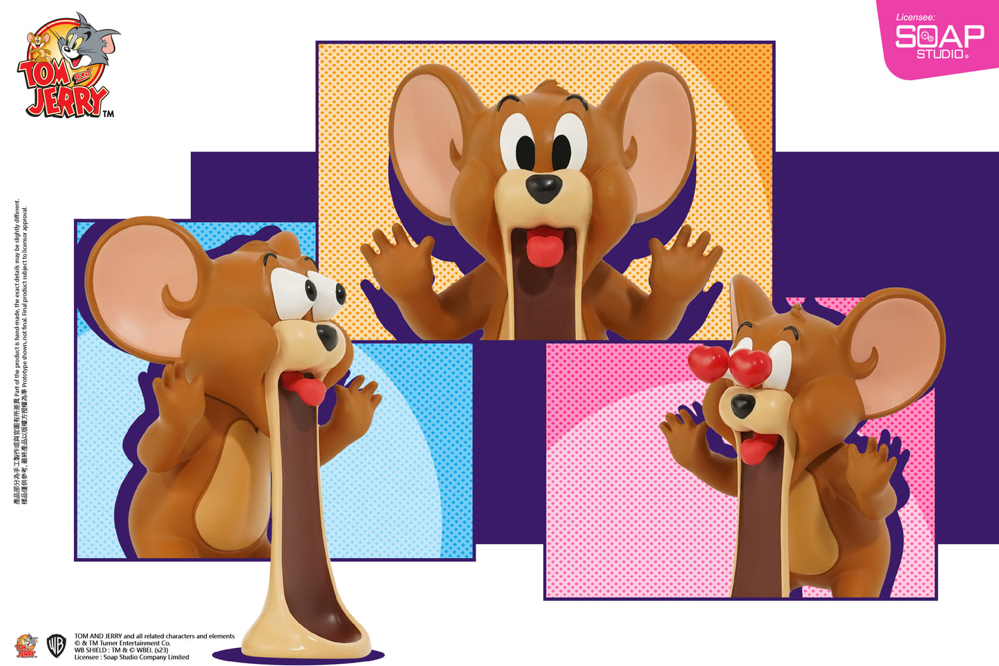 CA241 Tom and Jerry - Jaw-dropping Jerry Figure
