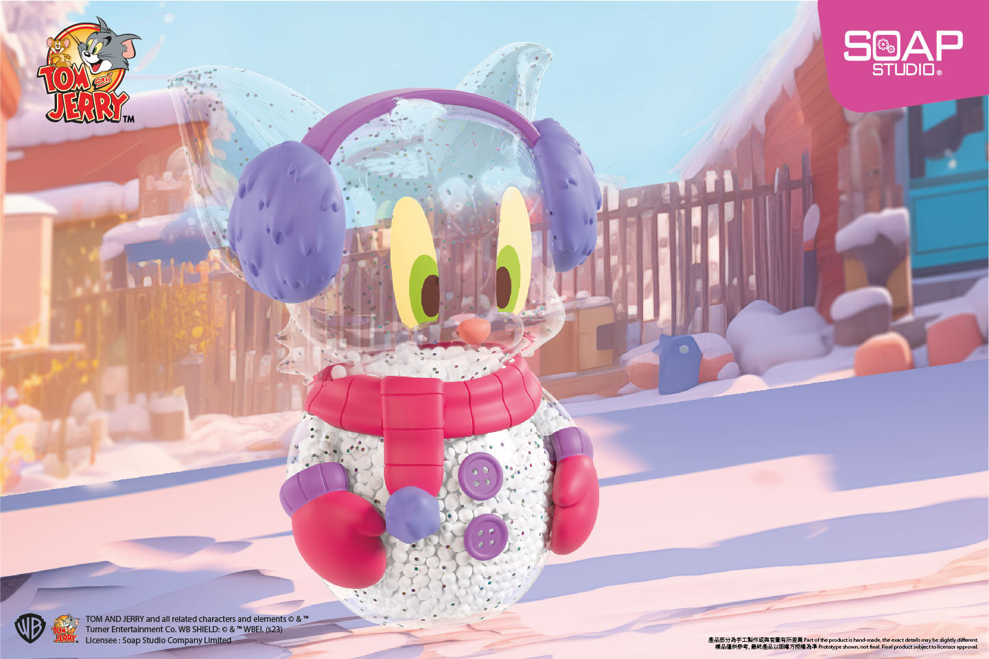 CA434 Tom and Jerry - Snowman Tom Blop Blop Figure