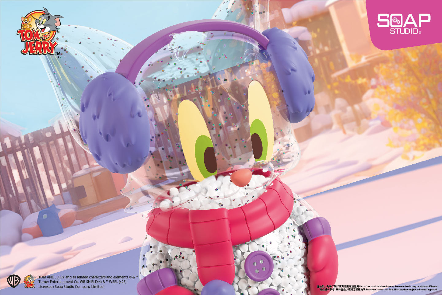 CA434 Tom and Jerry - Snowman Tom Blop Blop Figure