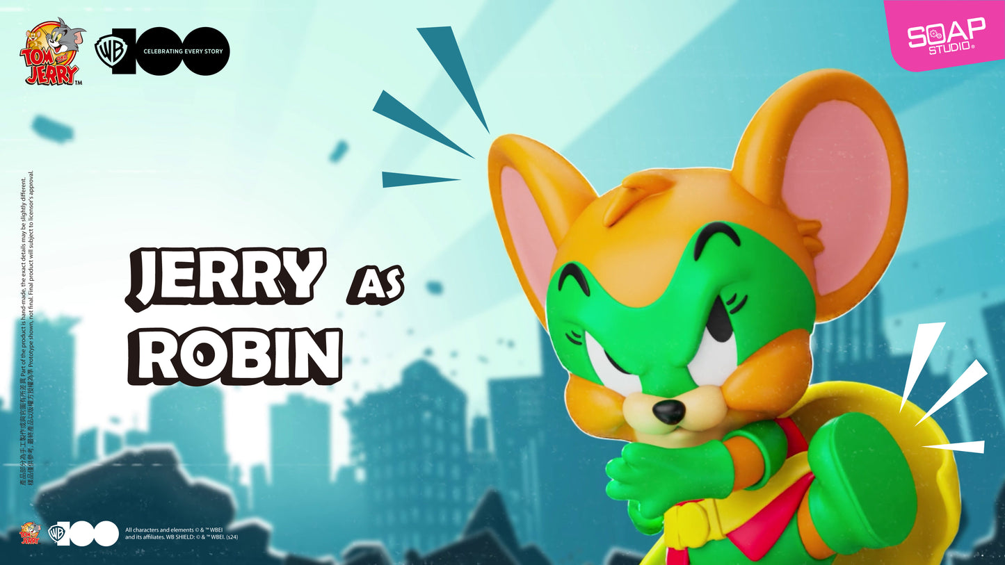 CA813A  WB100TH Tom and Jerry in Costume Vin-Blop Blind Box (Single Blind Box)