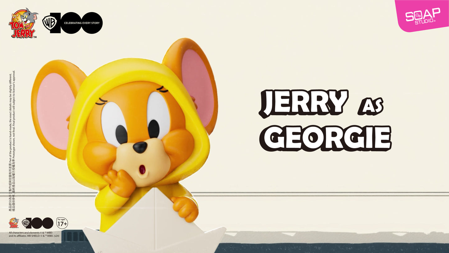 CA813A  WB100TH Tom and Jerry in Costume Vin-Blop Blind Box (Single Blind Box)