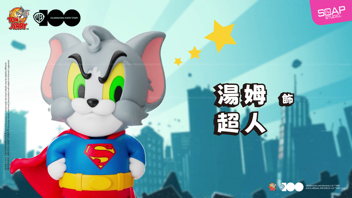 CA813A  WB100TH Tom and Jerry in Costume Vin-Blop Blind Box (Single Blind Box)