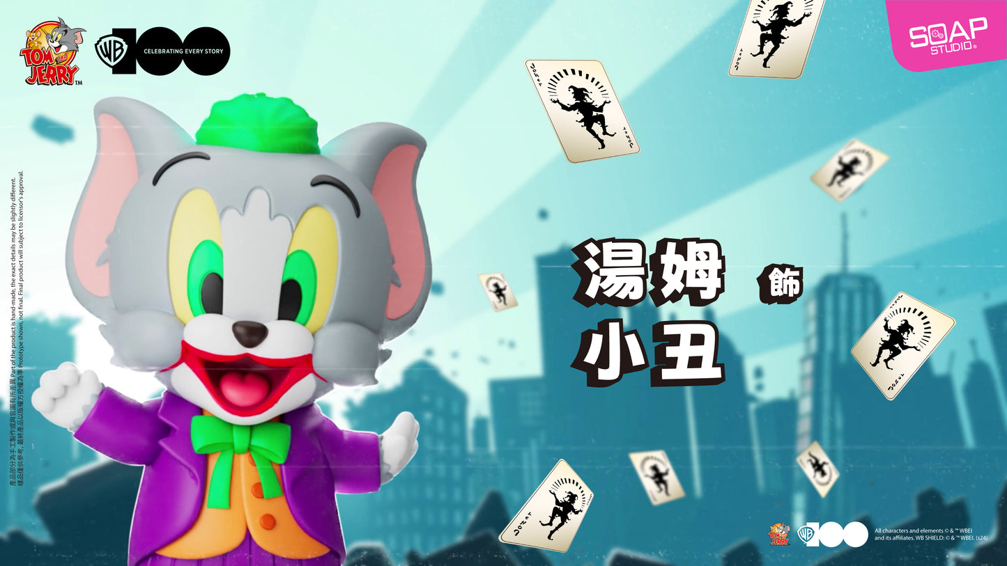 CA813A  WB100TH Tom and Jerry in Costume Vin-Blop Blind Box (Single Blind Box)