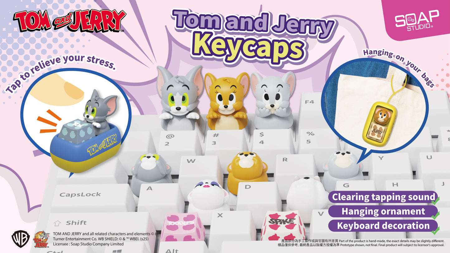 CA817 Tom and Jerry Keycaps (8pcs/set)