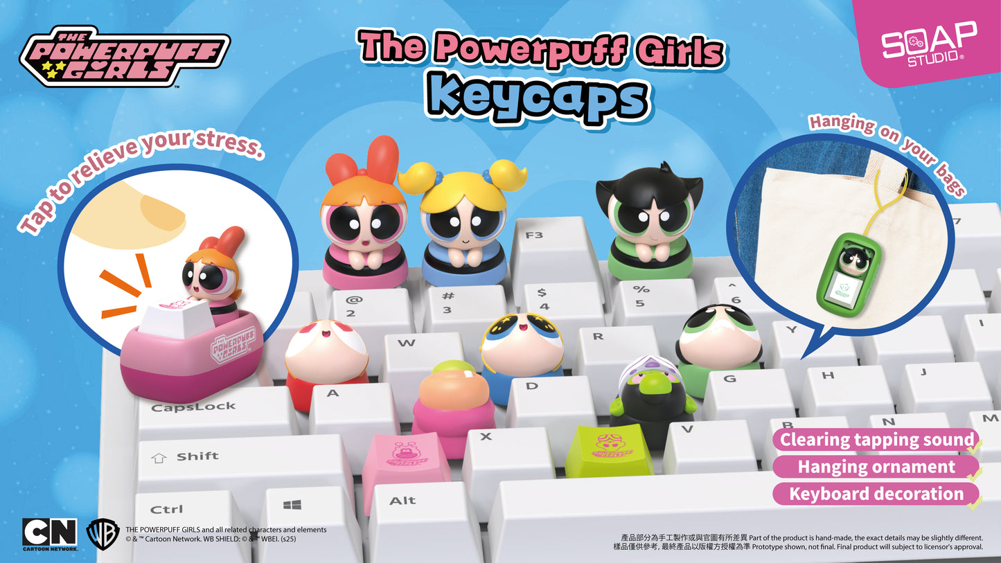 CA819 The Powerpuff Girls Keycaps