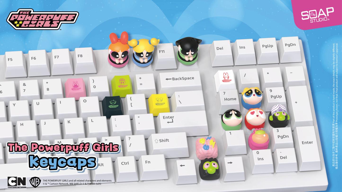 CA819 The Powerpuff Girls Keycaps