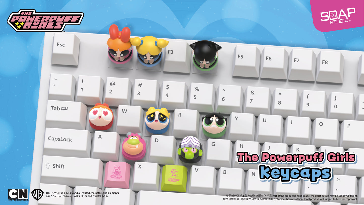 CA819 The Powerpuff Girls Keycaps