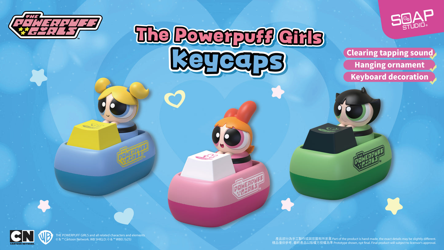 CA819 The Powerpuff Girls Keycaps