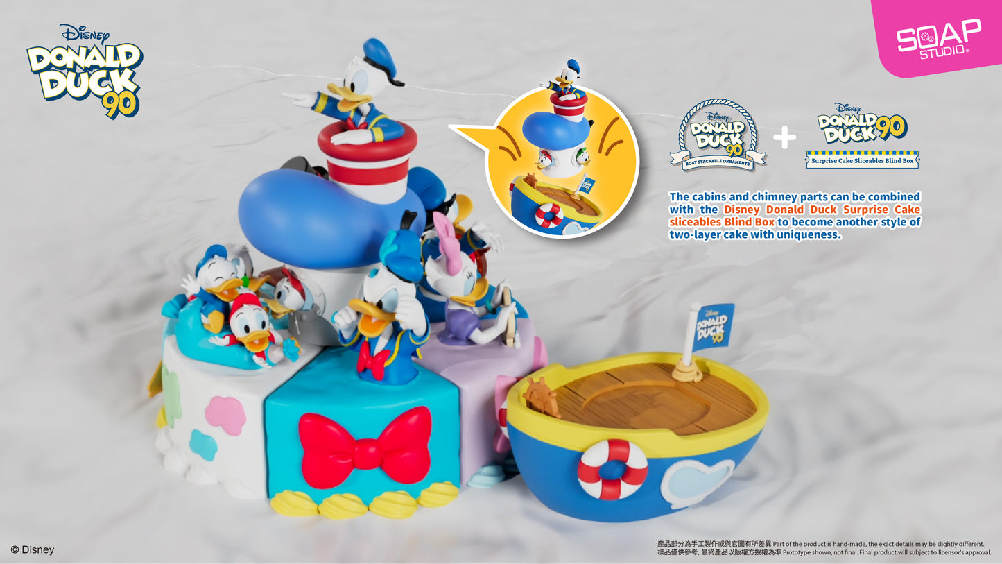 Disney Donald Duck's Boat Stackable Ornaments