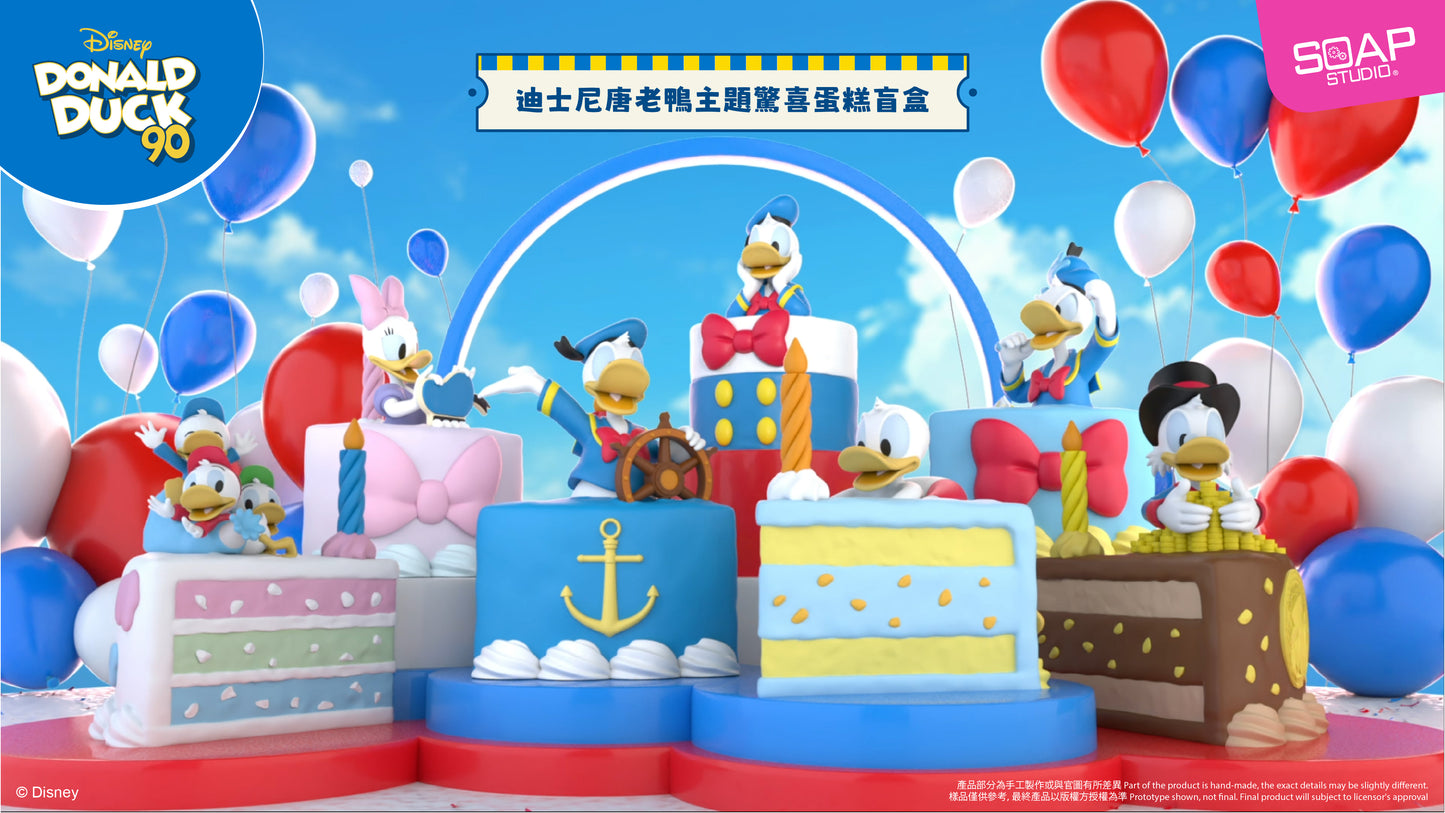 DY818 Disney Donald Duck Surprise Cake Sliceables Blind Box (6pcs/set)