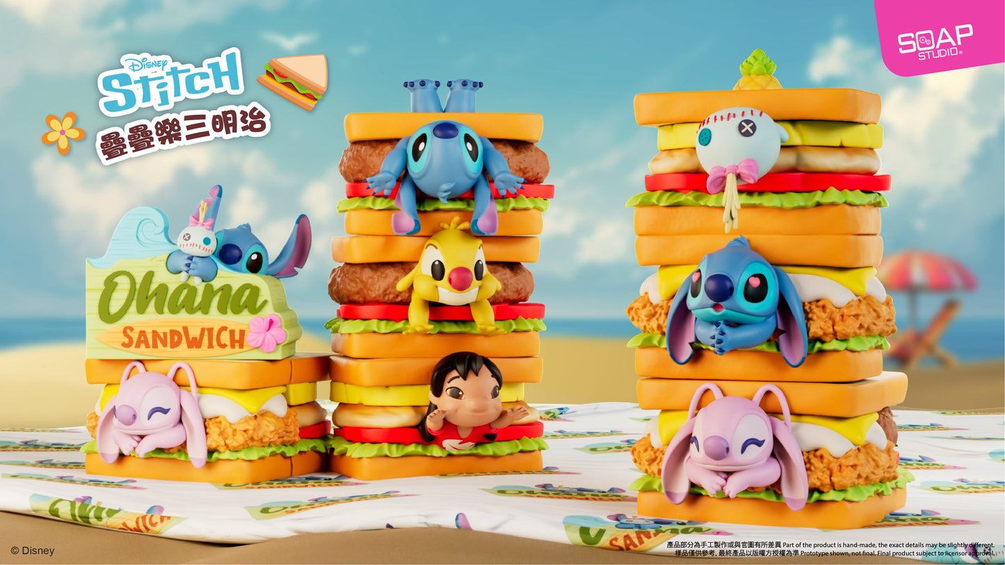 DY816 Disney Stitch Sandwich Stacker(6pcs/set)