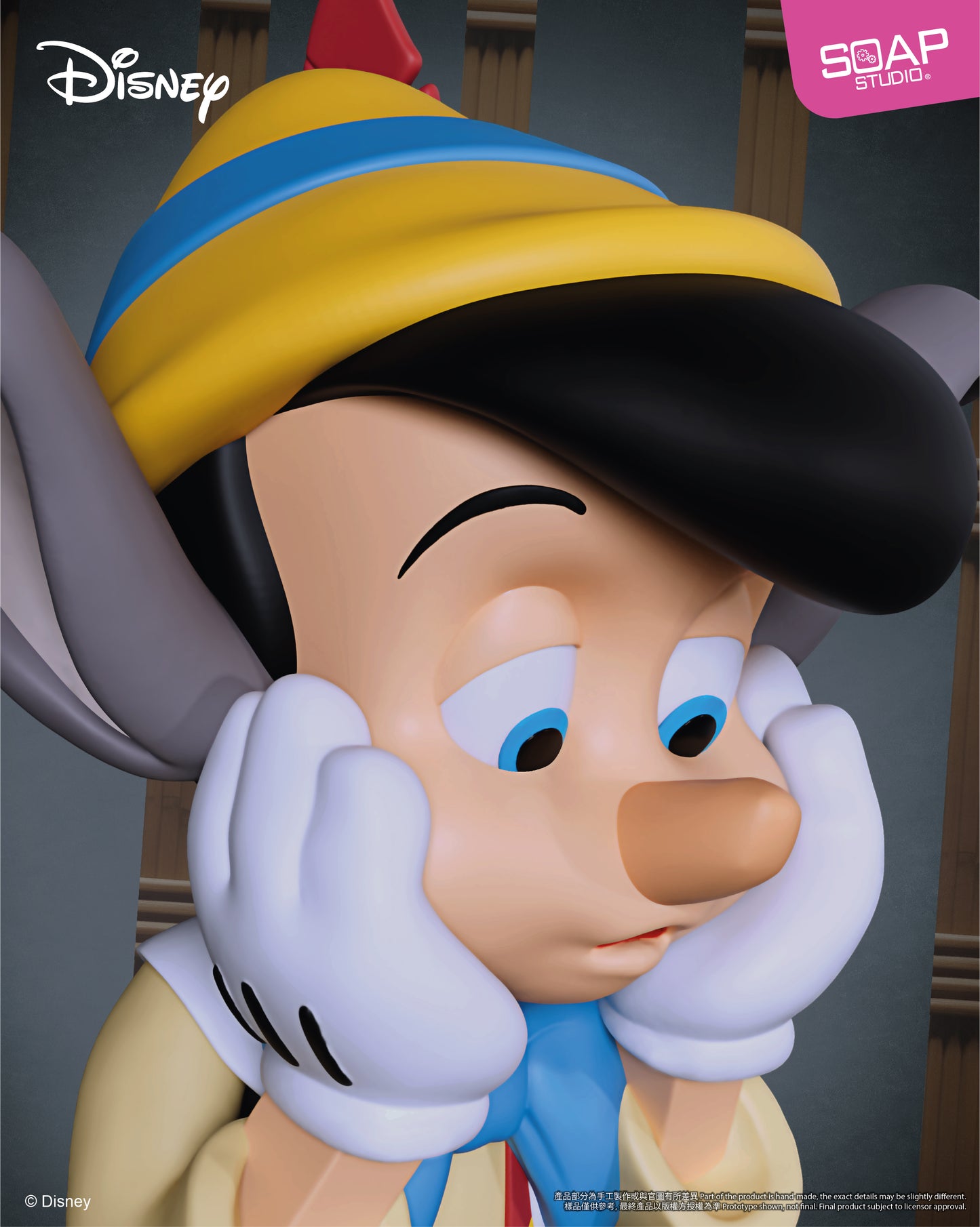 DY912   Disney Pinocchio Donkey Boy Mini Bust