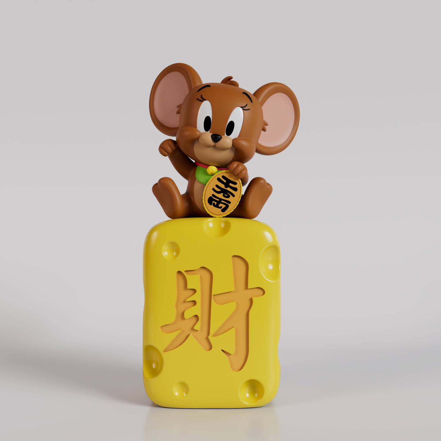 CA446-CA447 Tom and Jerry Maneki-neko Ornament (Tom / Jerry)