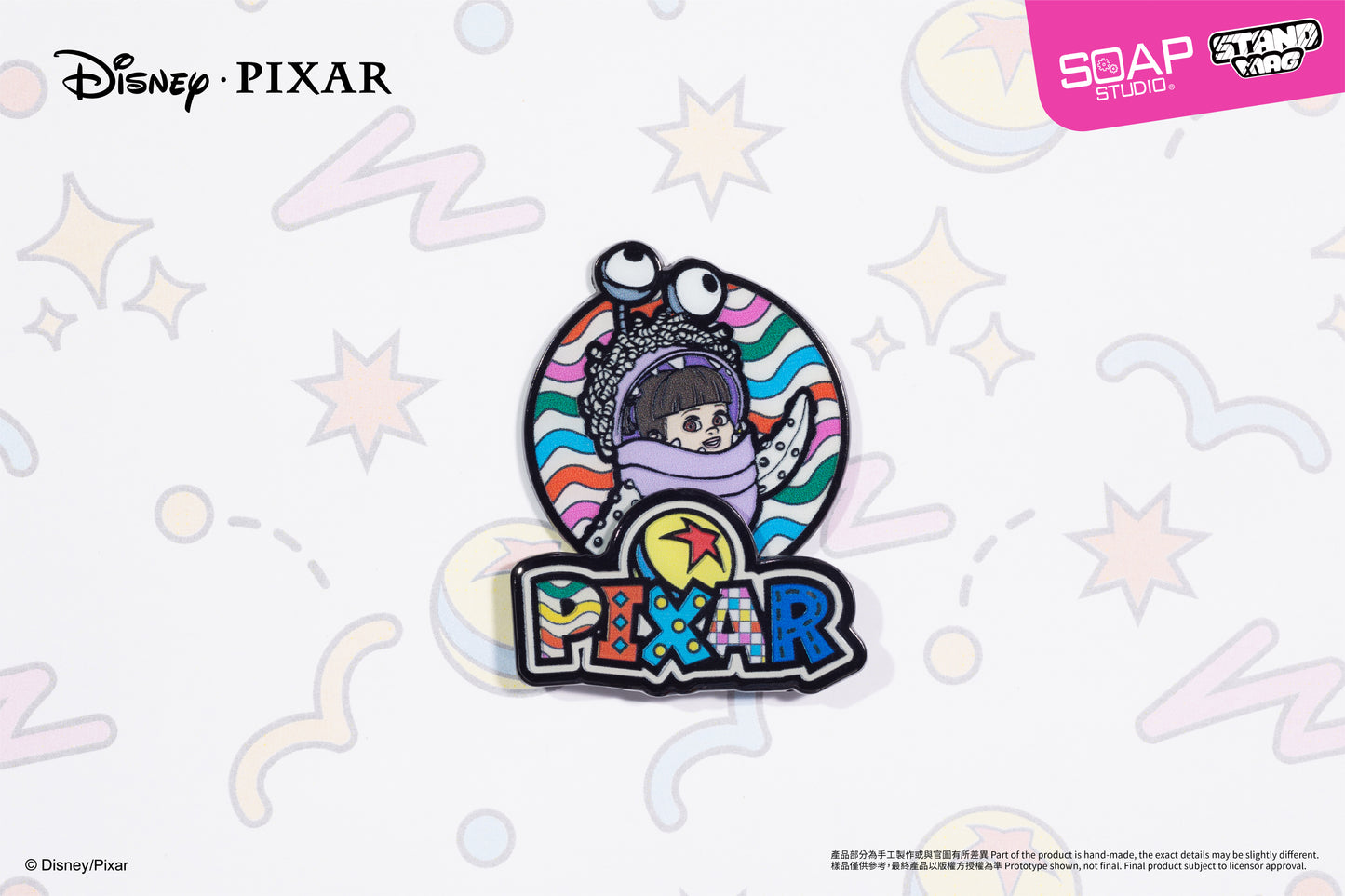 PX816 Disney Pixar Standing Magnetic Badge(9pcs/set)