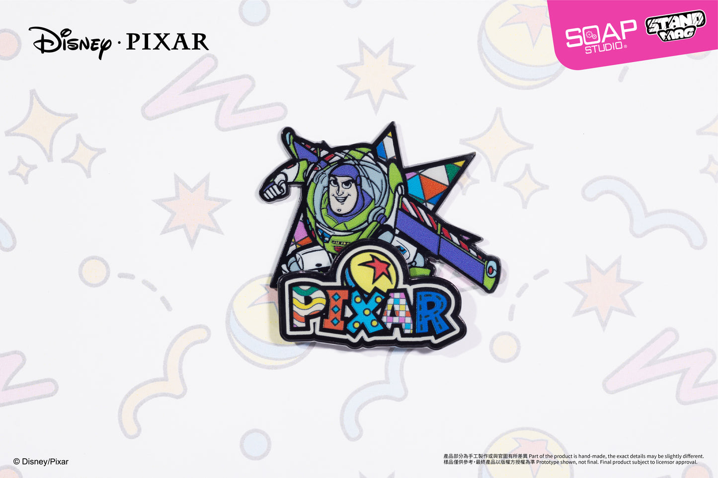 PX816 Disney Pixar Standing Magnetic Badge(9pcs/set)