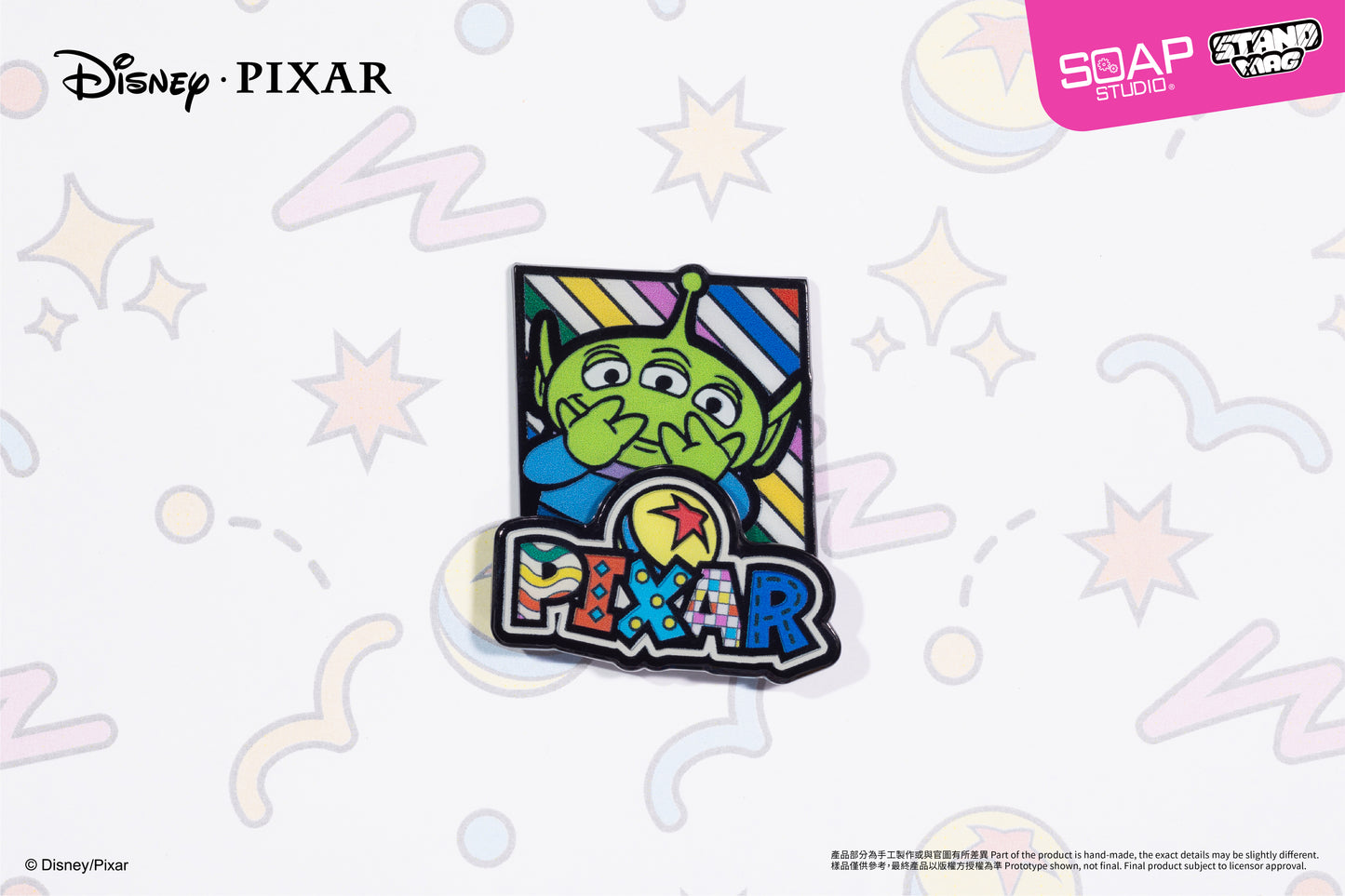 PX816 Disney Pixar Standing Magnetic Badge(9pcs/set)