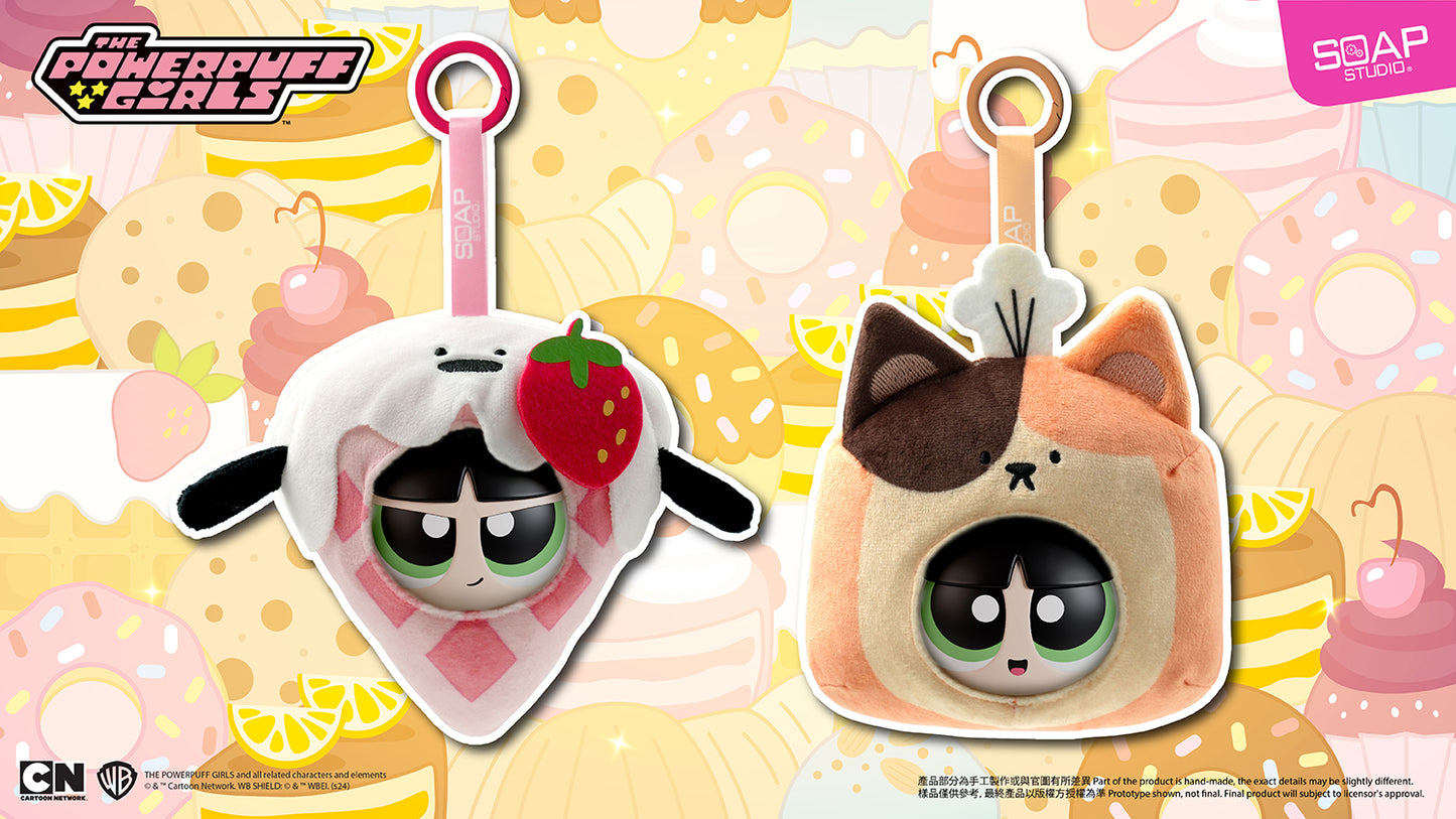 CA815 The Powerpuff Girls Pastry Plush Ornament Factory Blind Box