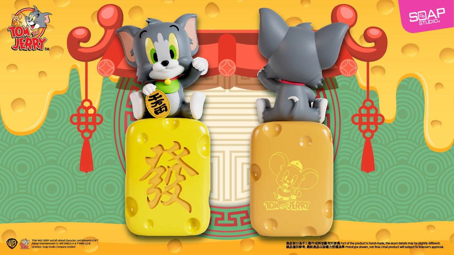 CA446-CA447 Tom and Jerry Maneki-neko Ornament (Tom / Jerry)