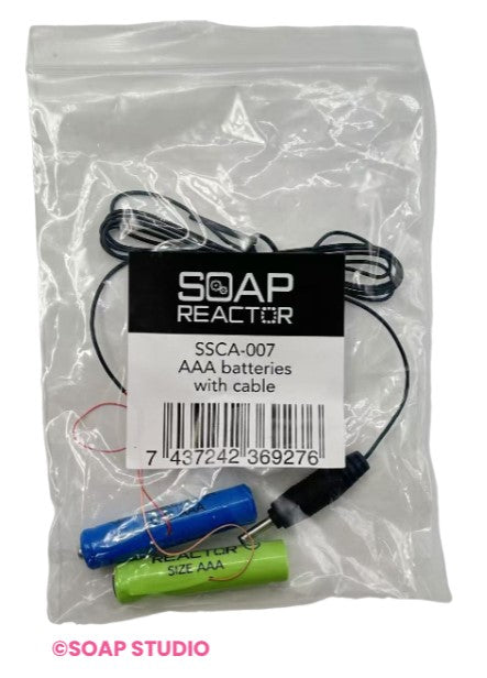 SSCA-007  Soap Reactor 轉接線 - AAA電池及轉接線