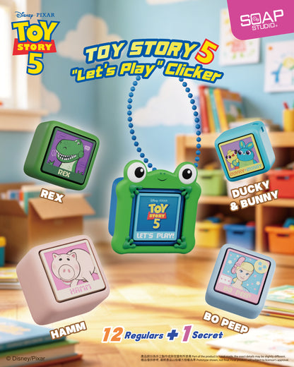 <快將推出> PX826A 玩具總動員5“一起玩耍吧”鍵帽 Disney.Pixar Toy Story 5 "Let's Play" Clicker