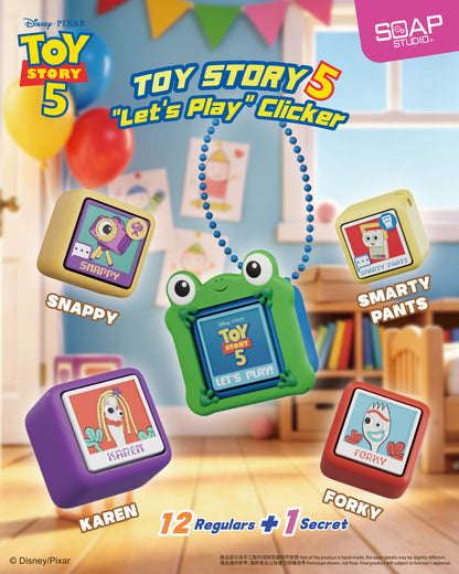 <快將推出> PX826A 玩具總動員5“一起玩耍吧”鍵帽 Disney.Pixar Toy Story 5 "Let's Play" Clicker