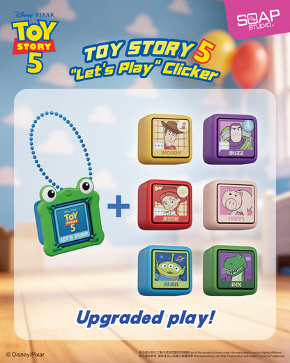 <快將推出> PX826A 玩具總動員5“一起玩耍吧”鍵帽 Disney.Pixar Toy Story 5 "Let's Play" Clicker