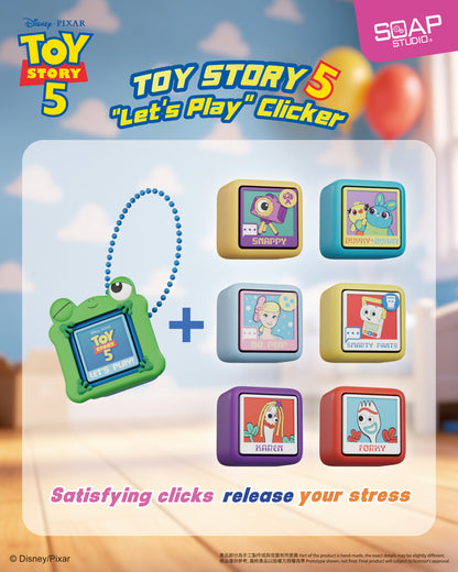 <快將推出> PX826A 玩具總動員5“一起玩耍吧”鍵帽 Disney.Pixar Toy Story 5 "Let's Play" Clicker