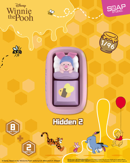 <推出日期:2026年第三季> DY830A 迪士尼小熊维尼游戲時間按鍵帽盲盒 Disney Winnie the pooh Playtime Clickers Blind Box