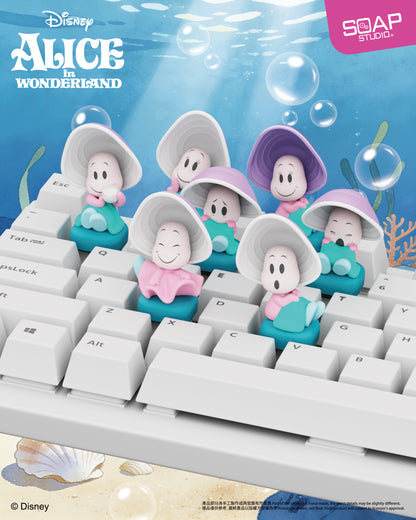 <推出日期:2026年8月> DY832A 愛麗絲夢遊仙境生蠔寶寶鍵帽 Alice in Wonderland Baby Oyster Keycap Blind Box