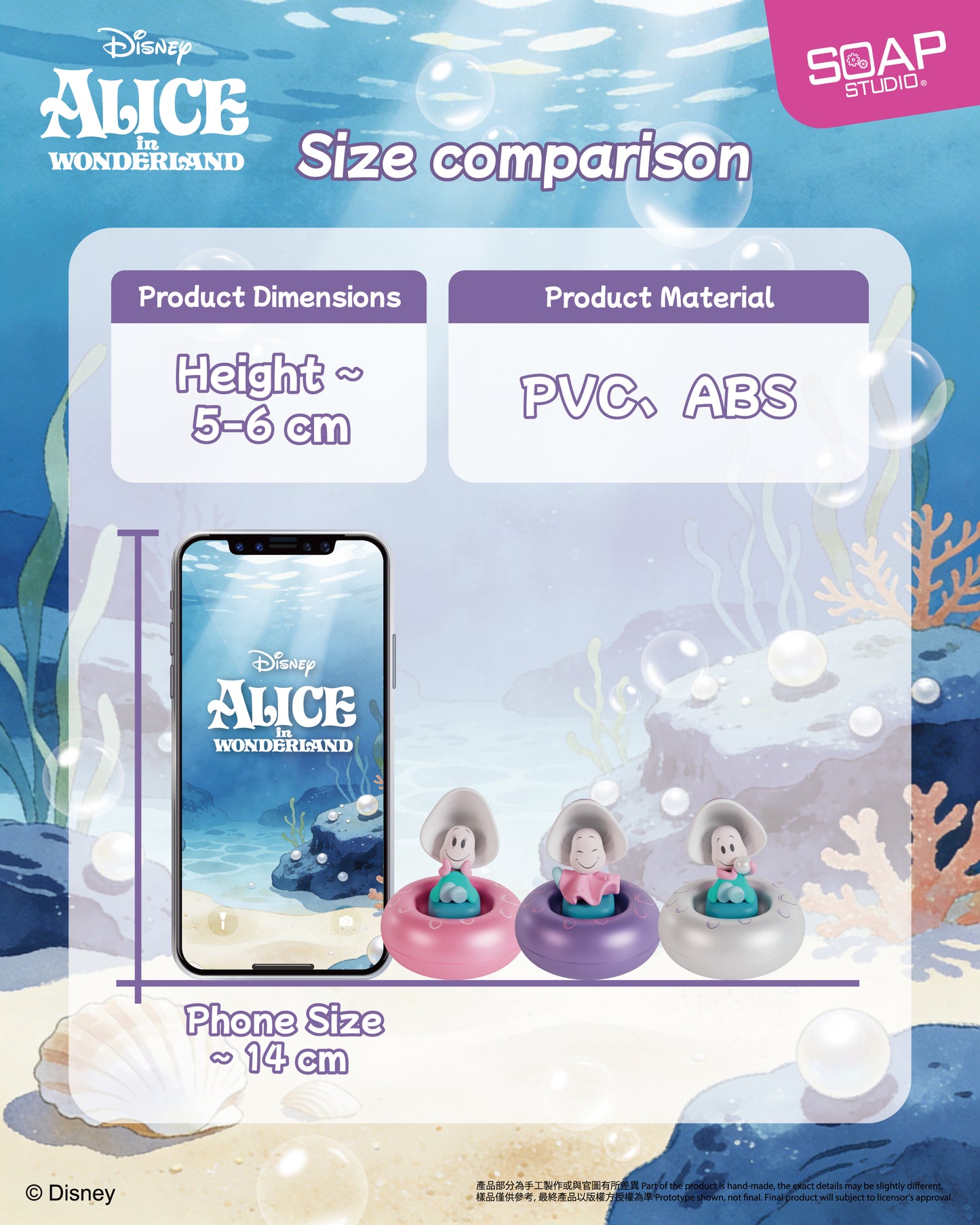 <推出日期:2026年8月> DY832A 愛麗絲夢遊仙境生蠔寶寶鍵帽 Alice in Wonderland Baby Oyster Keycap Blind Box