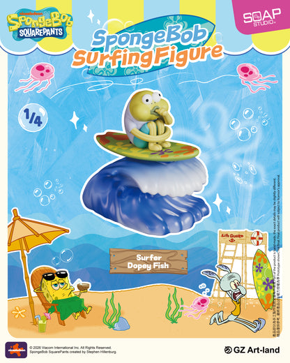 <推出日期:2026年第三季> NS805A 海綿寶寶衝浪系列摇摇樂盲盒 SpongeBob SquarePants Surfing Wobbler Blind Box