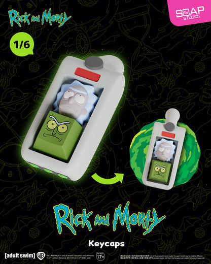Coming soon: CA835A Rick & Morty Multiverse Portal Gun Keycaps