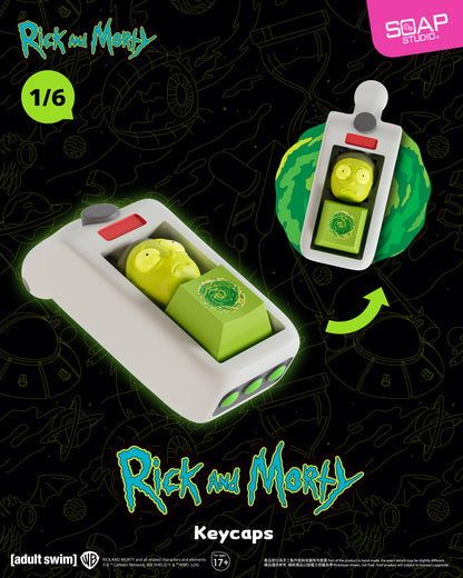 Coming soon: CA835A Rick & Morty Multiverse Portal Gun Keycaps