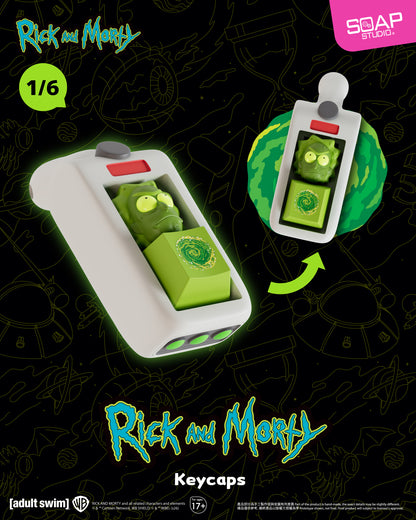 Coming soon: CA835A Rick & Morty Multiverse Portal Gun Keycaps