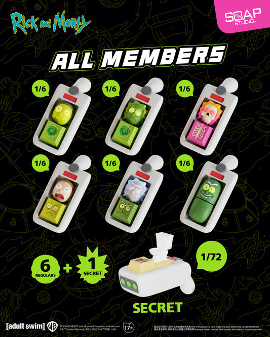 Coming soon: CA835A Rick & Morty Multiverse Portal Gun Keycaps