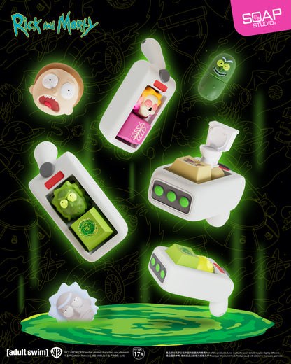 Coming soon: CA835A Rick & Morty Multiverse Portal Gun Keycaps