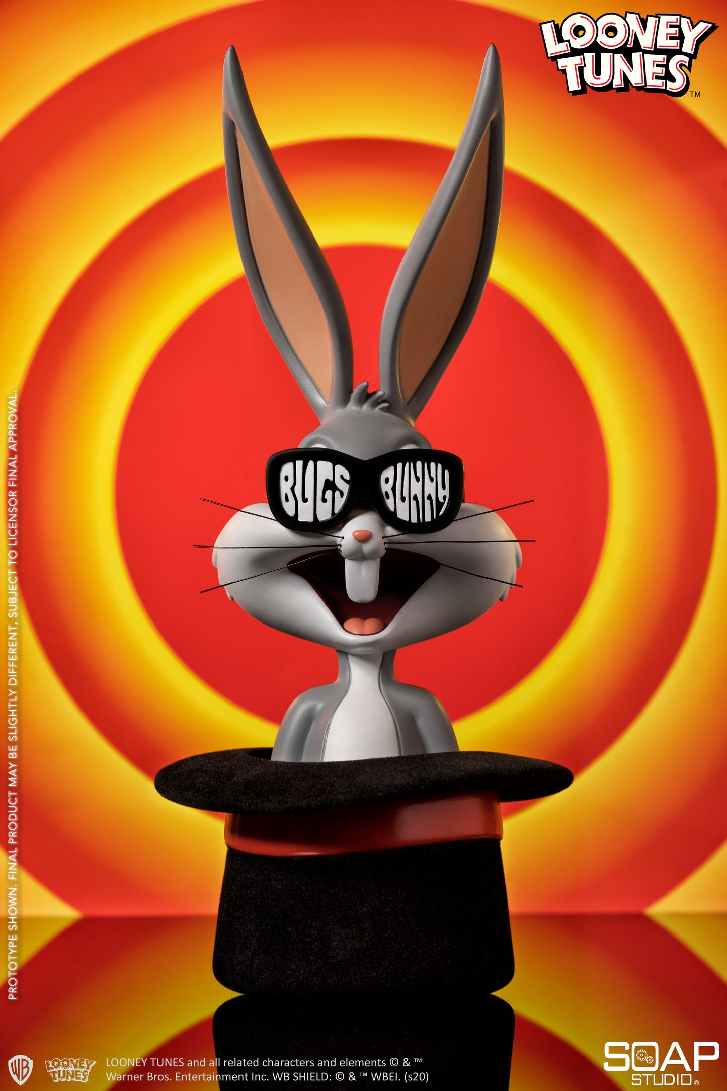 CA105  LT - Bugs Bunny Tophat Bust