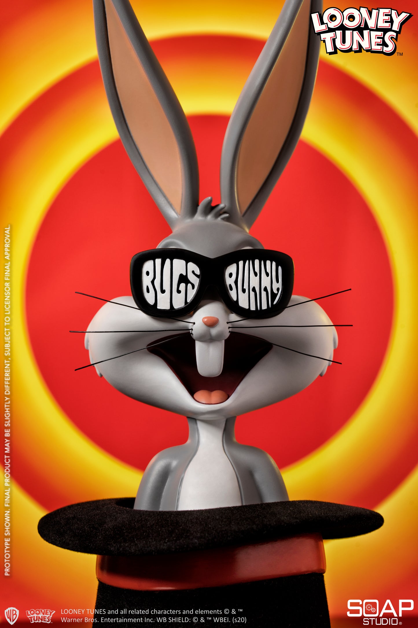 CA105  LT - Bugs Bunny Tophat Bust