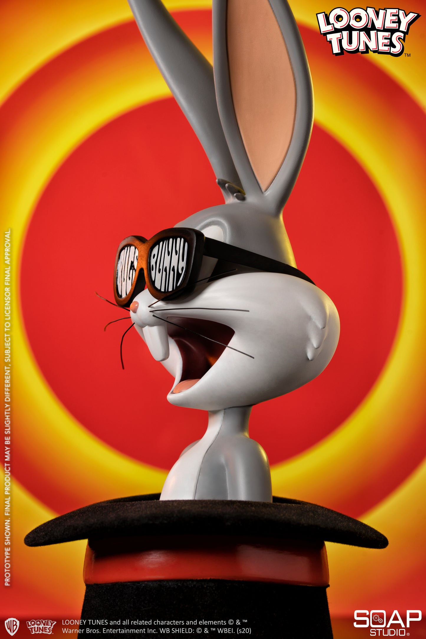 CA105  LT - Bugs Bunny Tophat Bust