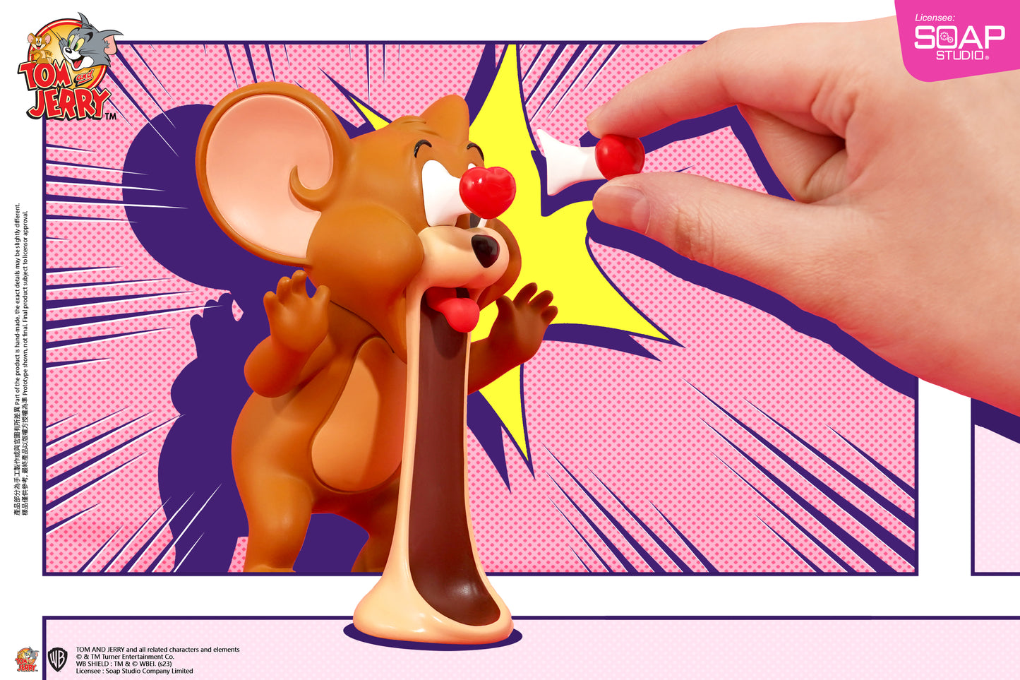 CA241  Tom and Jerry - Jaw-dropping Jerry Figure