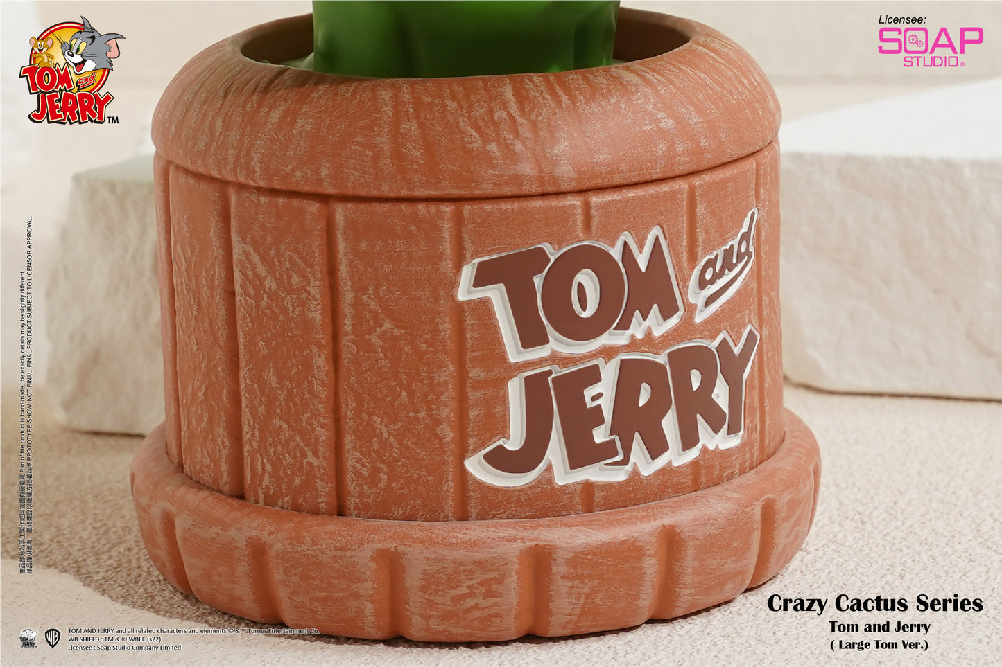 CA272  Tom and Jerry – Crazy Cactus Figure (Large Tom Ver.)