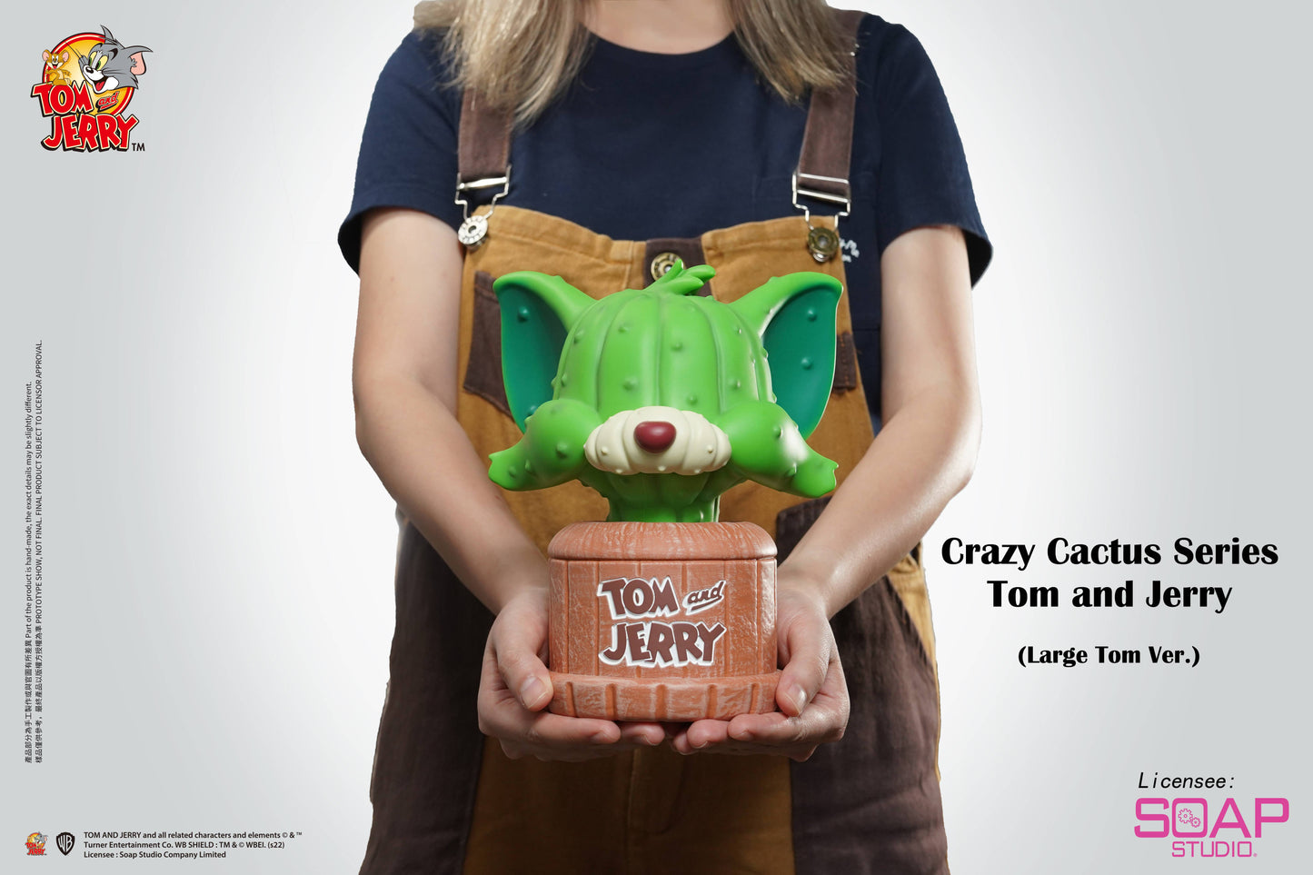 CA272  Tom and Jerry – Crazy Cactus Figure (Large Tom Ver.)